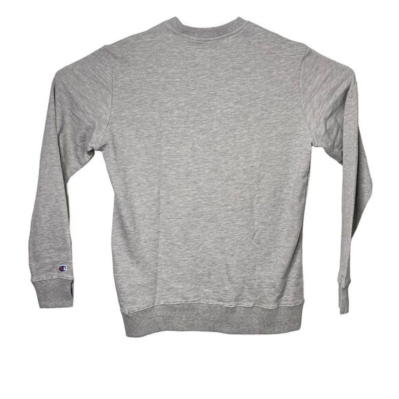 Champion Men's Gray Fleece Pullover Sweatshirt New - Picture 4 of 8